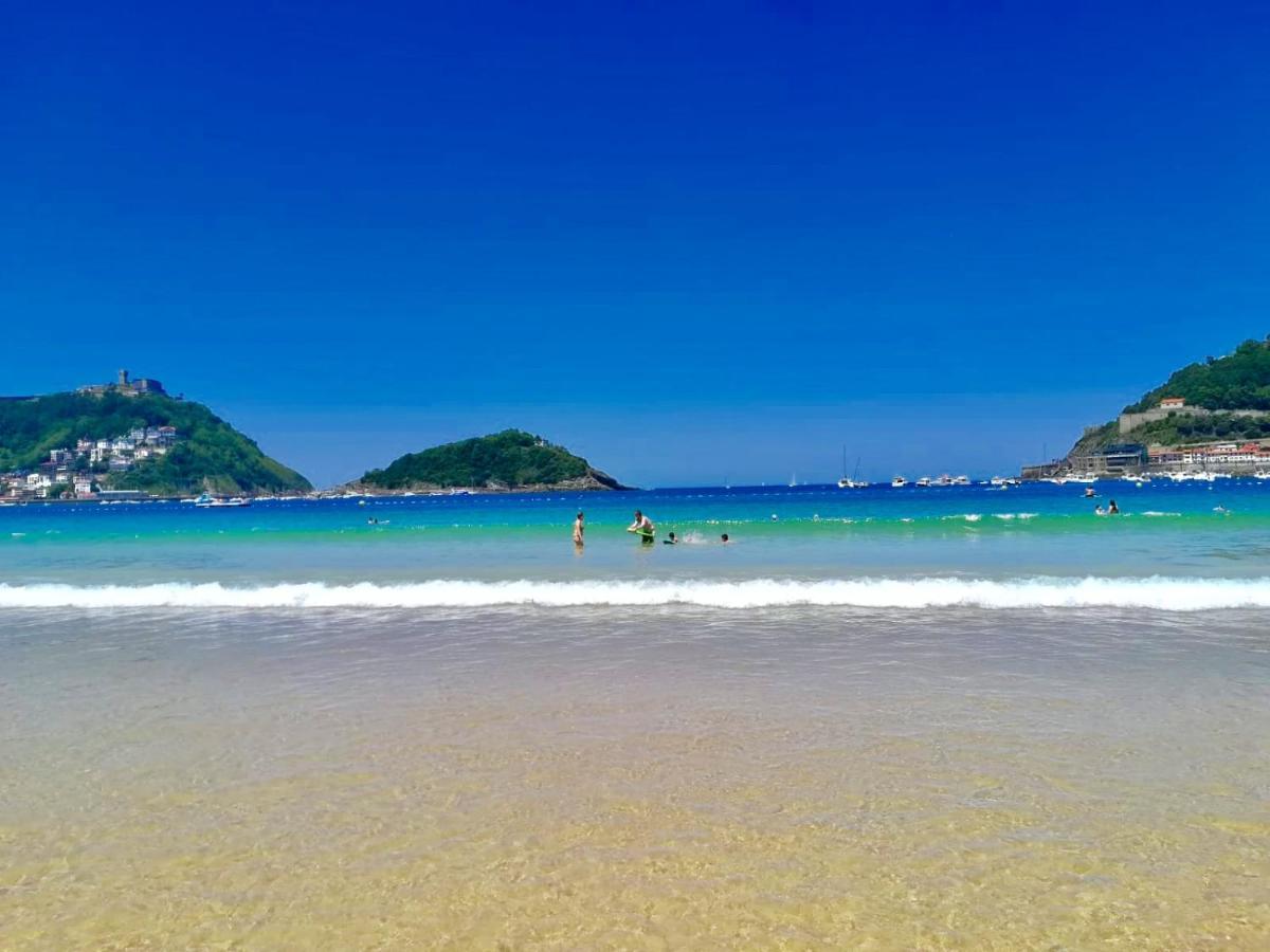 Berabera,Parking Free,2Wc,Terraza,Aire Acond,Auto Checkin Lejlighed San Sebastián Eksteriør billede
